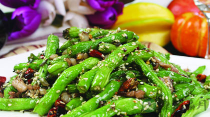 干煸豆角的家常做法