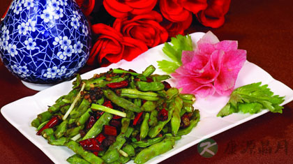 干煸豆角的两种简单做法