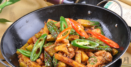 风味独特的麻辣香锅