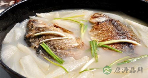 鲫鱼萝卜汤的功效与作用