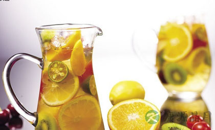 清新水果茶 让你告别春困