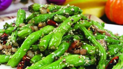 干煸豆角的两种简单做法