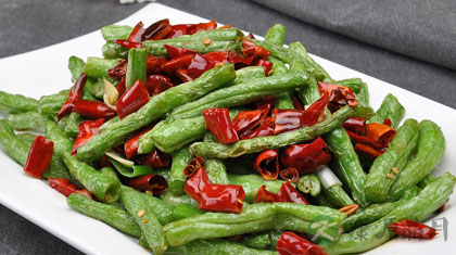 干煸豆角的两种简单做法