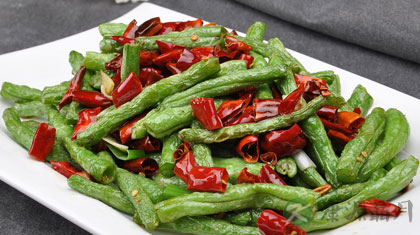 干煸豆角的家常做法