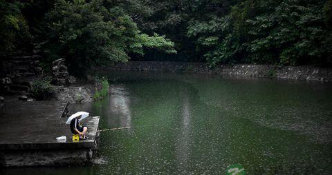 冬季下雨天怎么钓鱼