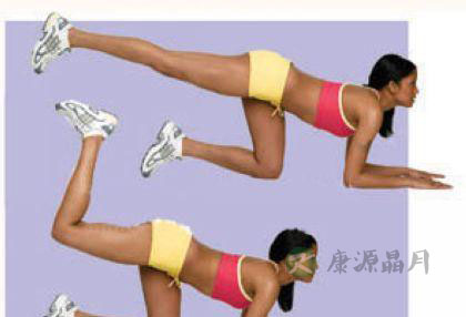 美腿小动作图解大全