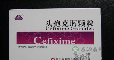 头孢克肟颗粒说明书