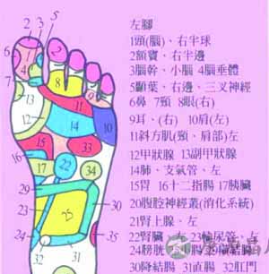 足部按摩治疗耳鸣、耳聋