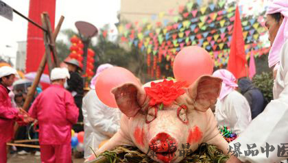过年杀猪习俗：杀年猪过大年