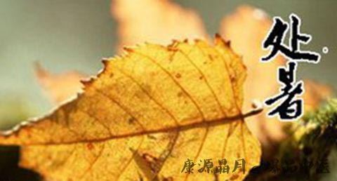 处暑是在什么季节 处暑是在什么季节