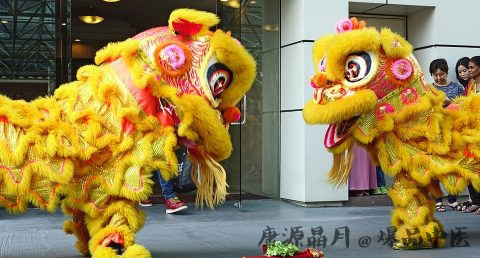 为什么春节要舞狮