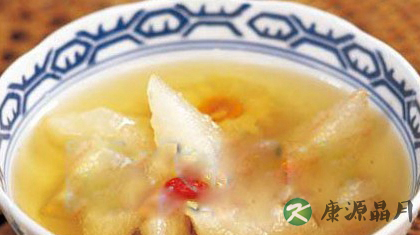 春季肺热咳嗽的食疗方