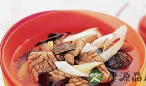 冬天必喝的一汤一粥