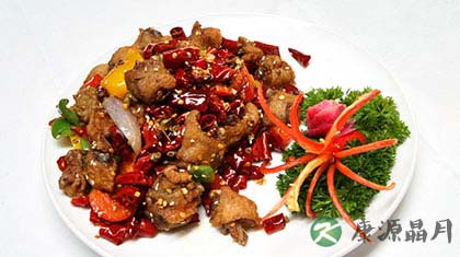 好吃家常菜 辣子鸡的做法