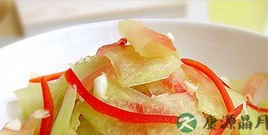 变废为宝：西瓜皮可治病也可做菜
