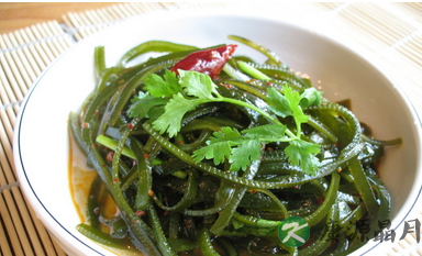 碱性食物之冠：海带