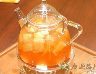 自制水果茶，养生保健效果佳