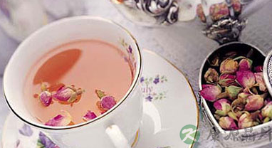 春季喝花茶养生最滋润玫瑰花茶去斑调肠胃