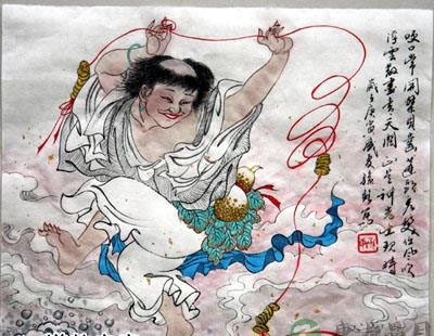 刘海戏金蟾的传说