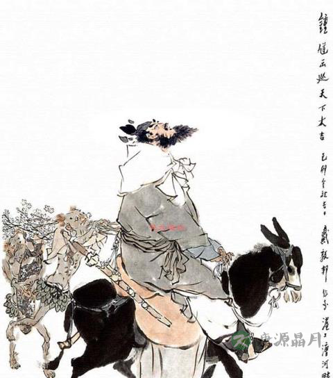 赐福镇宅圣君——钟馗