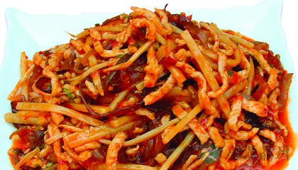 鱼香肉丝的十二种做法
