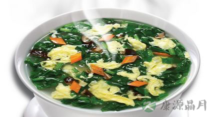 春食菠菜汤养肝又养血