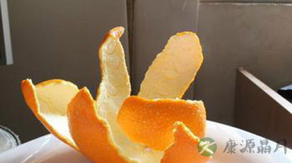 除口腔异味嚼点橘子皮