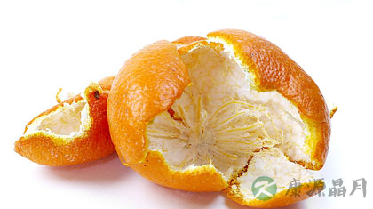 除口腔异味嚼点橘子皮
