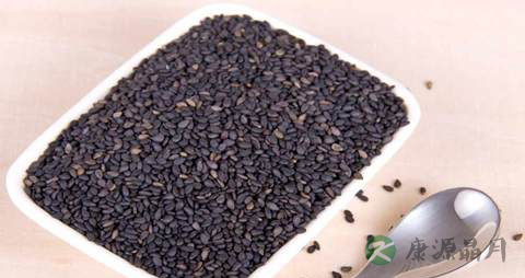 染色黑芝麻遇水褪色