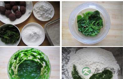 清明时节亲手做应景儿的糕点：青团
