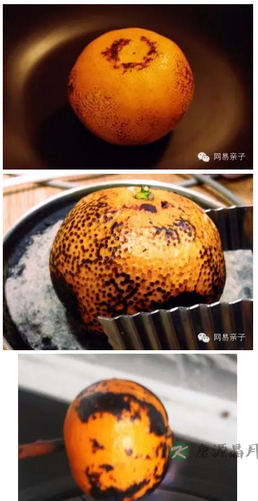 冬季宝宝护理必备食疗方：烤橘子