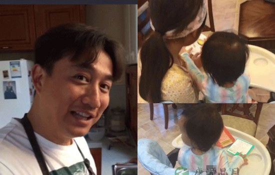 邓超儿子被赞暖男 帮妹妹认真吹头发显温馨