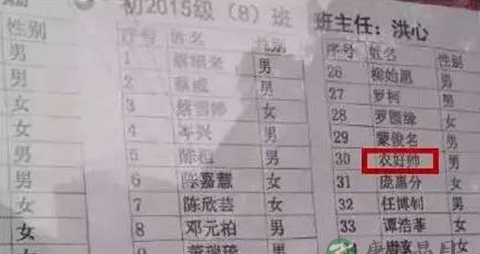 新生名字惊呆老师 如何给孩子取个好名字