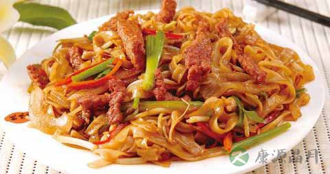 河粉怎么炒不会断