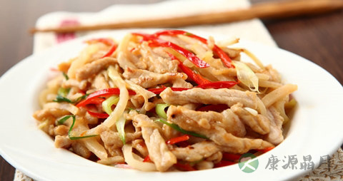炒肉丝不沾锅的技巧