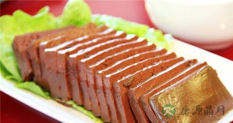 鸭血相克食物