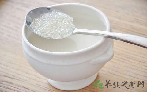 西米露的营养价值_吃西米露的好处