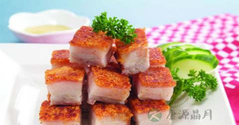 脆皮烧肉什么时候放调料