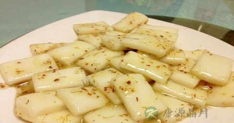 桂花年糕什么时候放调料