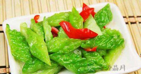 苦瓜炒肉丝苦瓜过水吗