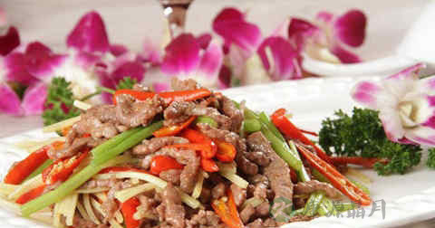 香芹炒牛肉怎么做最有营养