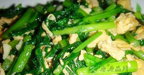 做茼蒿炒鸡蛋放什么调料