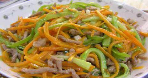 做彩色肉丝放什么调料