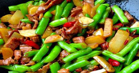 四季豆炒肉的营养价值