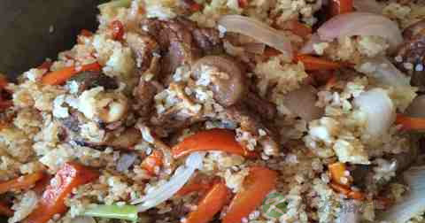 羊肉手抓饭什么时候放调料