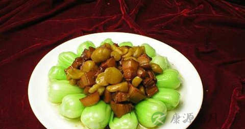 做板栗烧菜心放什么调料