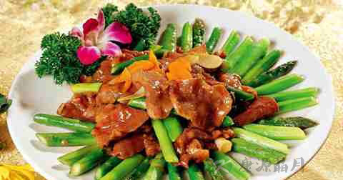 做芦笋牛肉放什么调料