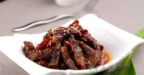 香辣牛肉什么时候放调料