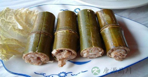 筒子肉什么时候放调料
