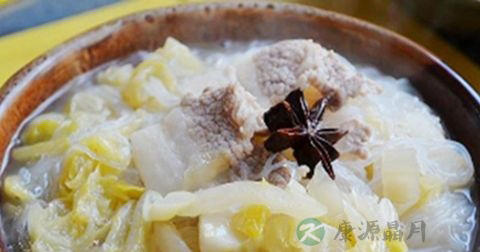 酸菜白肉的营养价值